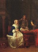 Gabriel Metsu Breakfast oil